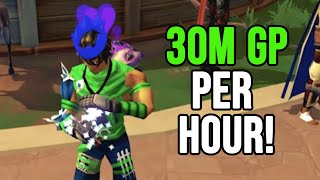 30MHr Gp  600kHr Exp Magic Money Making Method Runescape 2024 [upl. by Acinad424]