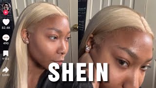 SHEIN WIG… Or am I a natural blonde [upl. by Lejna]