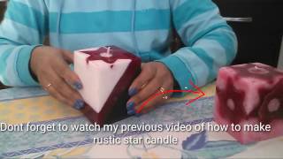 Layered Candle Tutorial [upl. by Vittoria]