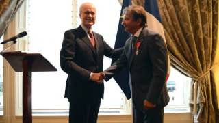 Raymond Blanc is awarded the Légion dHonneur [upl. by Ardaid]