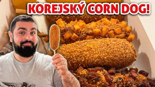 KOREJSKÝ CORN DOG  Neskutečně KŘUPAVÁ věc kterou si zamilujete [upl. by Decker366]