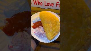 Fluffy Omelette  Best Street Food In Vijayawada shorts youtubeshorts fluffyomelet foodie [upl. by Hagi]