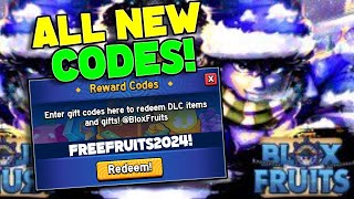 NEW CODES ALL WORKING CODES FOR BLOX FRUITS MARCH 2024 BLOX FRUITS CODES 2X EXP AND STAT RESETS [upl. by Seabury]