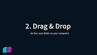 Get files into Liscio from ANYWHERE with the Liscio Desktop App [upl. by Arekahs150]