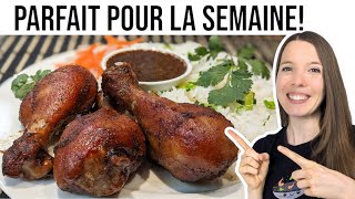 Pilons de Poulet aux 5 Épices Chinoises Facile  HOP DANS LE WOK [upl. by Normak]