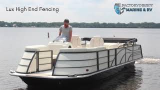 Lexington Pontoons 255RDB Fiberglass Pontoon [upl. by Trebbor]