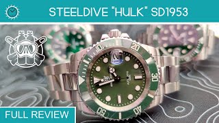 STEELDIVE quotHulkquot SD1953  FULL REVIEW [upl. by Arnelle]