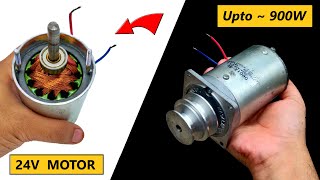 Do Not Throw Away your Printing Servo Motor  24v 30 Amps DC Motor Generator [upl. by Niltag]