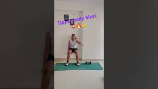 Upper body blast with wall🔥💥💪🏋️‍♀️fatloss fitness trending viral shorts fitmom fit abs [upl. by Aamsa]