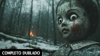 Eles ficaram presos na armadilha da floresta nevada  Filme de terror suspense completo dublado HD [upl. by Nedak]