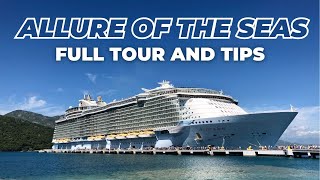 Allure of the Seas Full Tour and Insider Tips [upl. by Zelazny392]