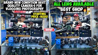 Delhi Camera Market  मात्र ₹5000 से शुरू🔥DSLRGopro Second Hand Camera  Camera Market In Delhi [upl. by Ydnagrub]