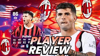 86 TRAILBLAZERS PULISIC PLAYER REVIEW FC 25 ULTIMATE TEAM [upl. by Lyrpa]