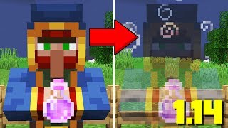 Villagers now WAY SMARTER NEW Minecraft 114 Snapshot Update 19w06a [upl. by Allenaj]