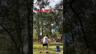 My first time swinging the BBCOR 32 inch Drop 3 Pencil Bat VICTUS [upl. by Ruttger]