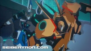 Transformers Robots In Disguise Cartoon Sneak Peek Video [upl. by Nels]