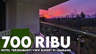 HOTEL HIDDEN GEM LEMBANG VIEW SUNSET  Ada Balkon Kece Dengan View Senja  Review Lembang Views [upl. by Winna219]