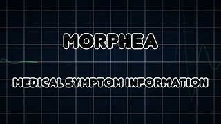 Morphea Medical Symptom [upl. by Annert]