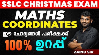 SSLC MATHS COORDINATES ALL PAKKA SURE QUESTIONS IN ONE VIDEO  MS SOLUTIONS [upl. by Nitsrik52]