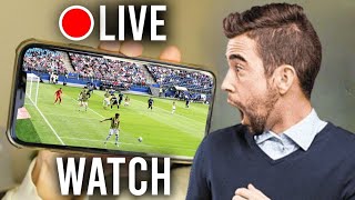 How To Watch Football Match Live  Mobile amp All Devices Legal 2024 [upl. by Layney]