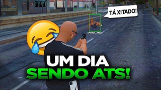 1 Dia Sendo Ats😂 GTA RP [upl. by Allehc]