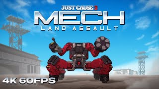 Just Cause 3  DLC  4K60FPS  Mech Land Assault [upl. by Edras]