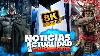 ¡Juegos en 8K en PS5 🔥 Nuevo Batman Arkham y Assassins Creed Shadows [upl. by Florette720]