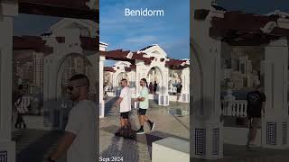 Benidorm Spain Beach Bars Old Town Walking 4k benidorm short shortsvideo [upl. by Annehs335]