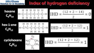 113 Index of hydrogen deficiency SL [upl. by Zacek265]