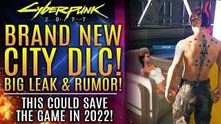 Cyberpunk 2077  Brand New City Leak and Rumor HUGE DLC Rumored To Be In South Korea New Updates [upl. by Ondrea]