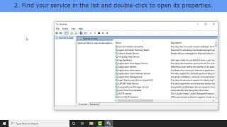 How to Disable a Windows Service [upl. by Aihsemot]