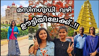 378 ❤ കറങ്ങി തിരിഞ്ഞ് ഊട്ടിയിലേക്ക് 😃 Mysore vlog [upl. by Atsuj449]