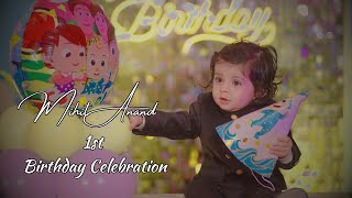 MIHIT ANAND 1st BIRTHDAY HIGHLIGHT 2024  TOTAL MEDIA FILMS [upl. by Seek]