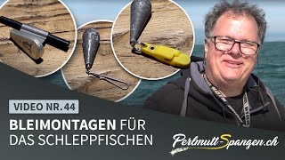 Bleimontagen für das Schleppfischen [upl. by Barstow]