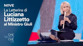 La Letterina di Luciana Littizzetto al Ministro Giuli  Che Tempo che Fa [upl. by Efram397]