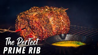 PERFECTLY Smoked Prime Rib Roast [upl. by Ellenohs120]