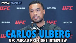 Carlos Ulberg Hopes Join Title Mix for Alex Pereira With KO of Volkan Oezdemir  UFC Macau [upl. by Halsy]