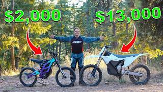 Cheap vs Expensive Electric Dirt Bike [upl. by Ilrahs]