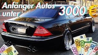 Die besten Anfänger Autos für unter 3000€  RB Engineering  Mercedes Benz W220 S500 [upl. by Nosredneh]