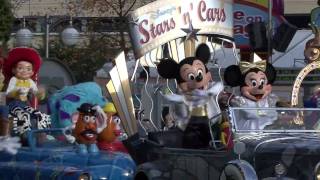 Disneyland Paris HD  Stars n Cars Christmas Version 2009 Part 1 [upl. by Nodroj]