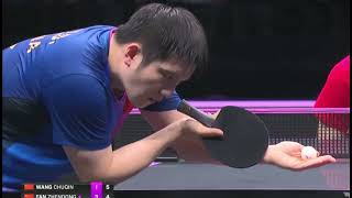 FAN ZHENDONG vs WANG CHUQIN WTT CHAMPIONS CHONGQING 2024 [upl. by Branscum684]