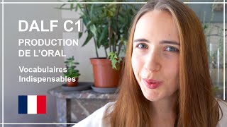 DALF C1  Vocabulaires indispensables pour la Production Orale [upl. by Modesta]