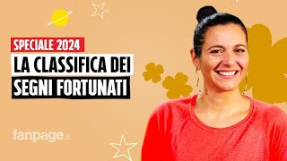 Oroscopo 2024 la classifica dei segni più fortunati dellanno [upl. by Kalb]