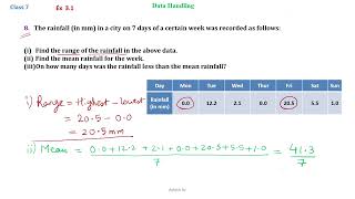 Class 7  Maths  Ex 31  Q8 [upl. by Adeehsar]