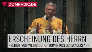 Hochfest der Erscheinung des Herrn – Predigt von Weihbischof Dominikus Schwaderlapp im Kölner Dom [upl. by Raynah158]