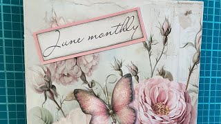 Journaling JOY June  Shabby Rose [upl. by Novick903]