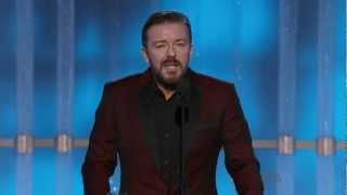 Ricky Gervais Golden Globes 2012 Açılış Konuşması Türkçe Altyazılı [upl. by Laumas]