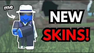 RANKING EVERY CONTENT CREATOR SKIN SHOWCASE  REVIEW  Tower Defense Simulator UPDATE [upl. by Ateerys]