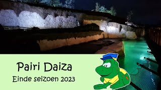 Pairi Daiza einde seizoen 2023 [upl. by Eetnahs]