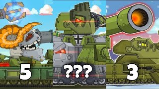 Top 15 Tank cartoon Evolutions  Home animations all top tanks evolution rank 20182024 [upl. by Neurath]